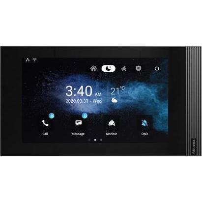 Akuvox, Klingel + Türsprechanlage, Indoor-Station X933S, Touch Screen, Android, black