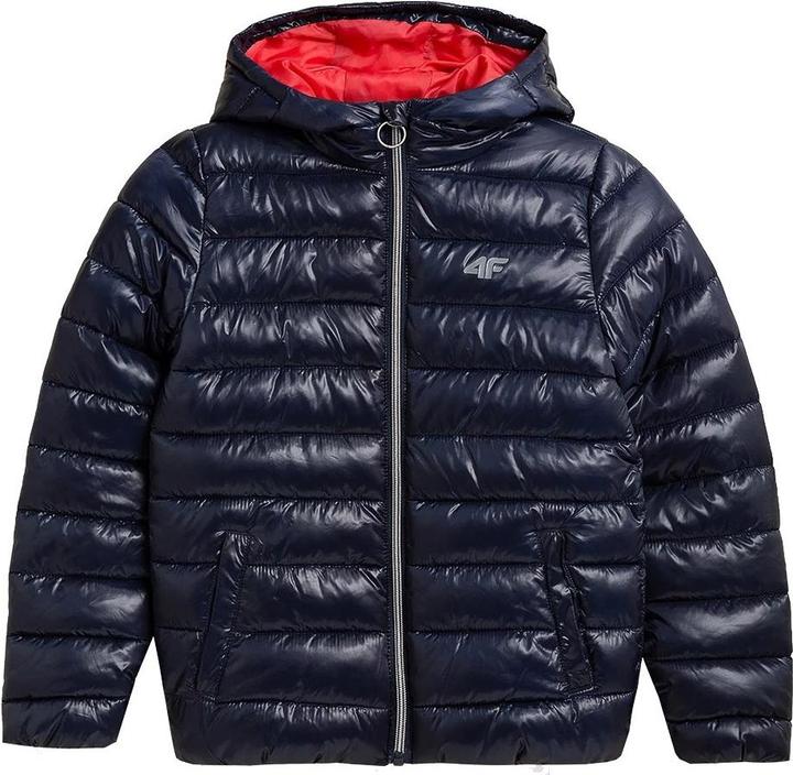 Produktbild 4F Jacke für Mädchen dunkelblau HJZ21 JKUDP001 31S (122cm)