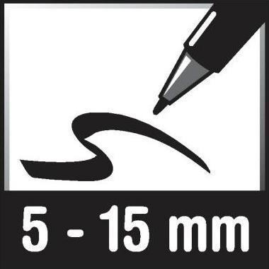 Produktbild Sigel Kreide Marker artverum (Weiss, 15 mm, 1 x)