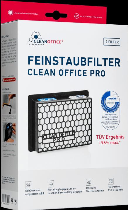 Produktbild Clean Office Pro Feinstaubfilter 2 (8302020) (2 x)