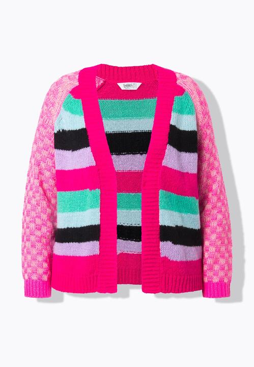 Produktbild Angel of Style Strickjacke, Straight Fit, Mustermix (60)