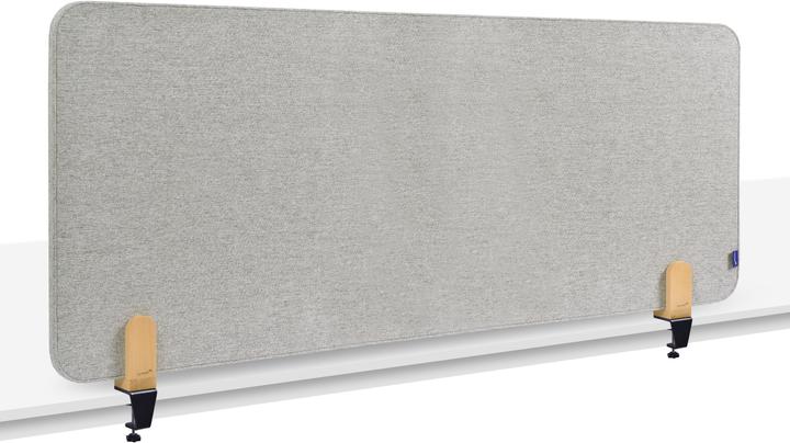 Legamaster ELEMENTS Tischtrennwand akustik Klammern (60 x 160 cm)