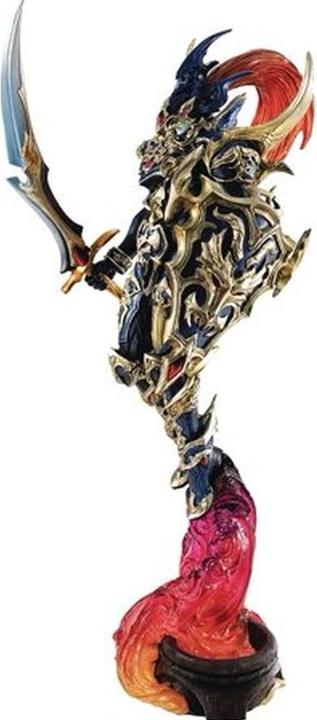 Actual product image Megahouse Yu-Gi-Oh! Duel Monsters Art Works Monsters Black Luster Soldier Recolor Statue