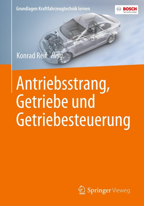 Immagine prodotto Antriebsstrang, Getriebe und Getriebesteuerung (Tedesco, Konrad Reif, 2018)