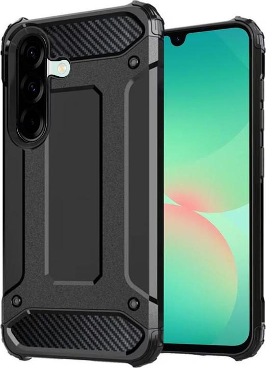 Actual product image Techsuit - Hybrid Armor - Samsung Galaxy A26 5G - Black (Samsung Galaxy A26)