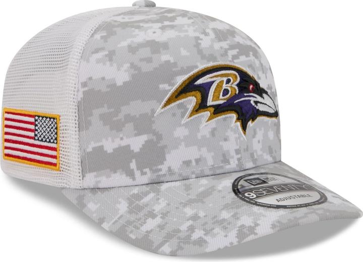 Produktbild New Era 9Seventry Trucker Cap - Salute Baltimore Ravens (One Size)
