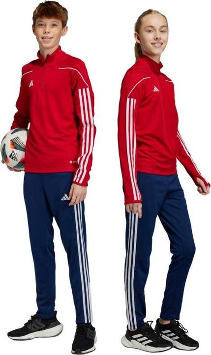 Actual product image Adidas Tiro 23 League Training Kids Pants Navy Blue HS3495 (164cm) (164)