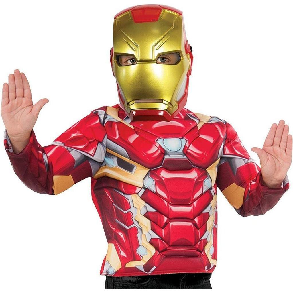 Rubies Iron Man Muskelshirt Kostümset (One Size)