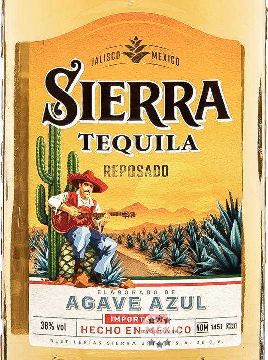 Actual product image Sierra Tequila Reposado (1 x 70 cl)