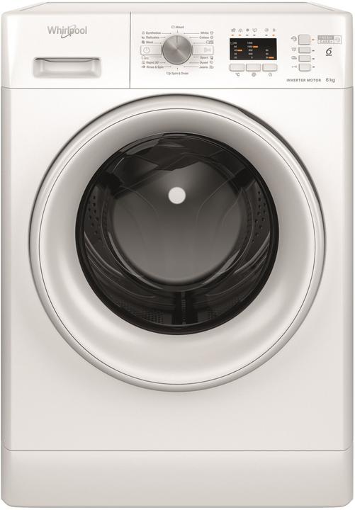 Whirlpool FFL EE Waschmaschine Freistehend Frontlader (6 kg, Links)