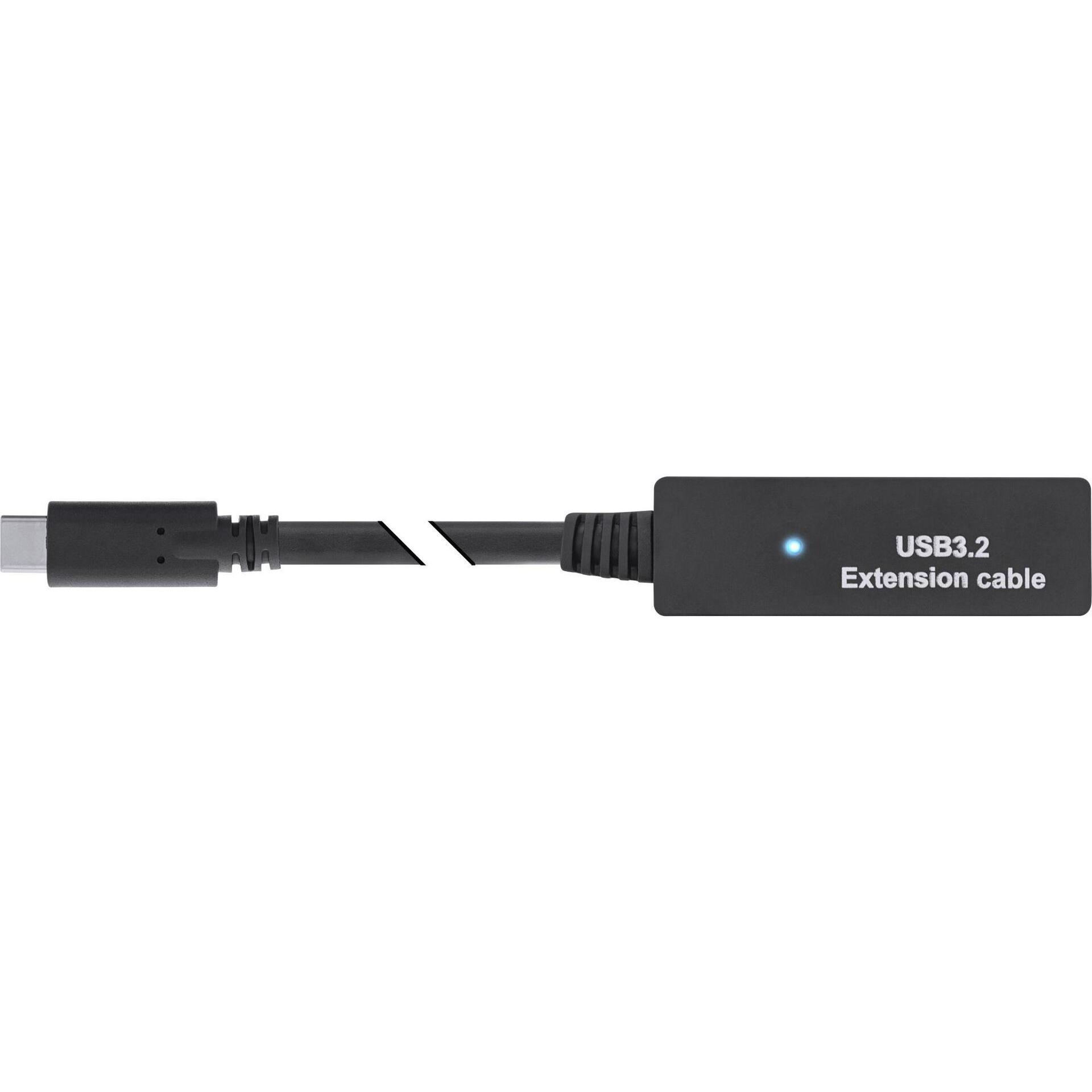 Thumbnail - InLine USB 3.2 Gen.1 Aktiv-Verlängerung (5 m, USB 3.2 Gen 1), USB Kabel