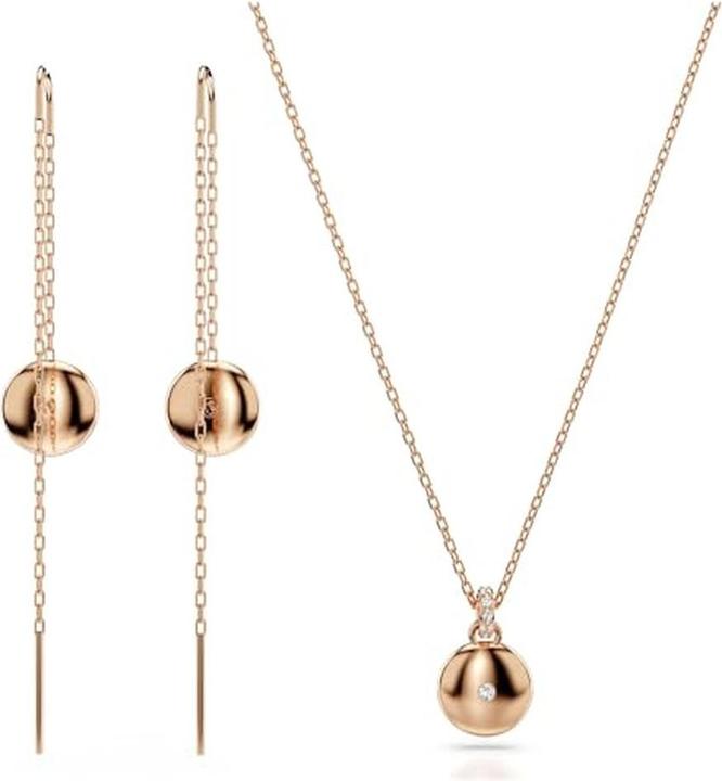 Produktbild Swarovski Meteora Set Weiss Roségold (Swarovski Kristall)