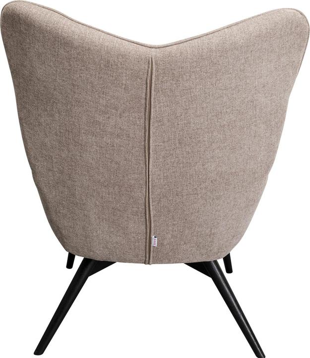 Immagine prodotto Kare Design Sessel Black Vicky Hellbraun