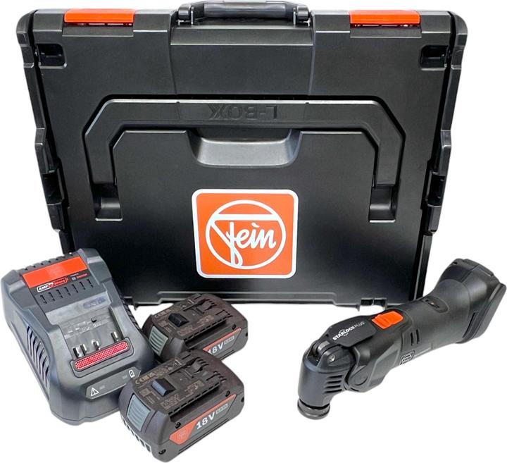 Actual product image Fein Multimaster AMM 500 Plus AS cordless multifunction tool 18 V Starlock Plus Black Edition + 2x