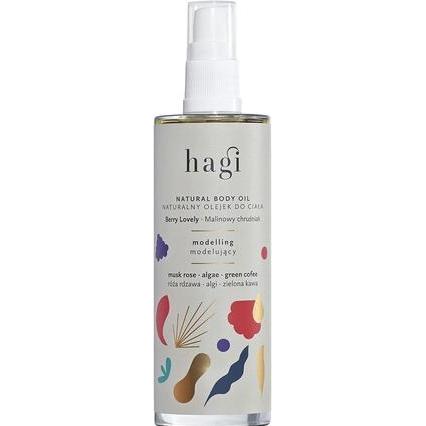 Hagi, Bodylotion, Natürliches Körperöl Berry Lovely Anti Cellulite Öl mit Vitamin E und Rosenöl 100ml (Körperöl, 100 ml)