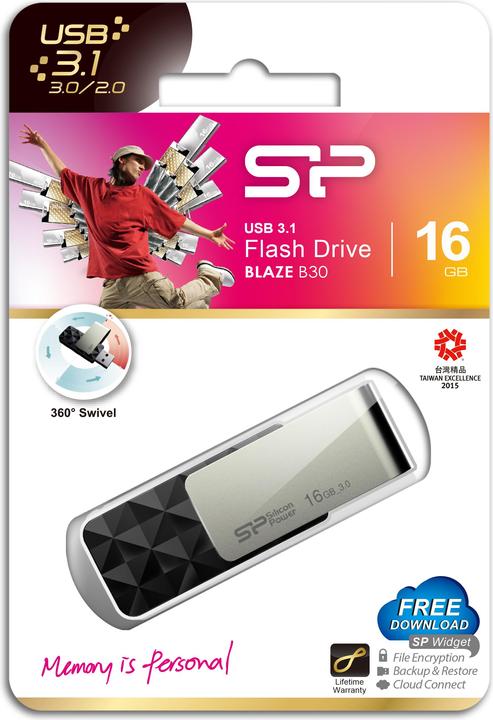 Produktbild Silicon Power Blaze B30 (16 GB, USB-A)