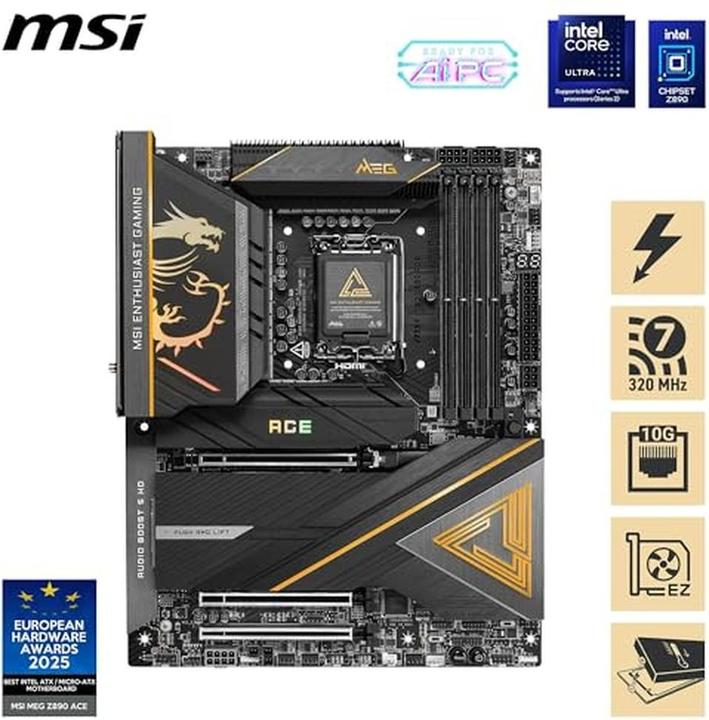 Actual product image MSI MEG Z890 ACE (LGA 1851, Intel Z890, ATX)