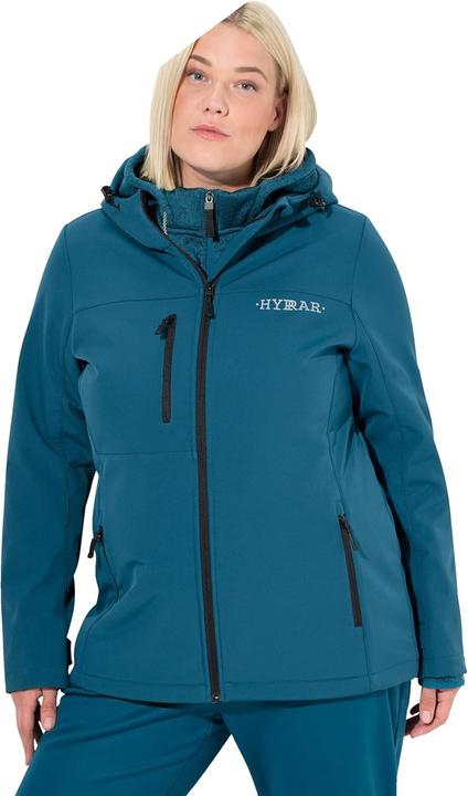 Actual product image Ulla Popken HYPRAR Softshell Fleece Lined Jacket (46, 48)