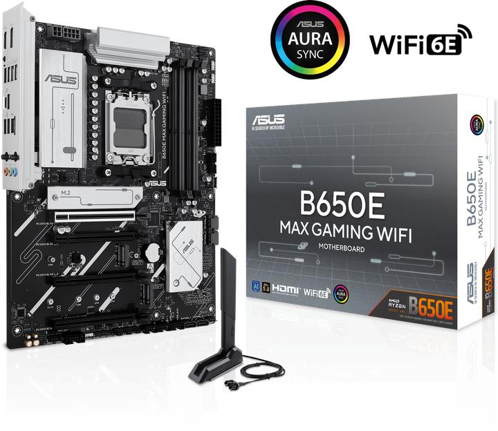 Productafbeelding ASUS PRIME B650-PLUS WIFI (AM5, AMD B650, ATX)