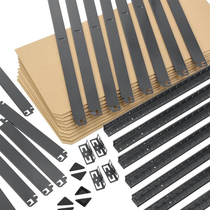 Image du produit Juskys 2er Set Lagerregal Basic