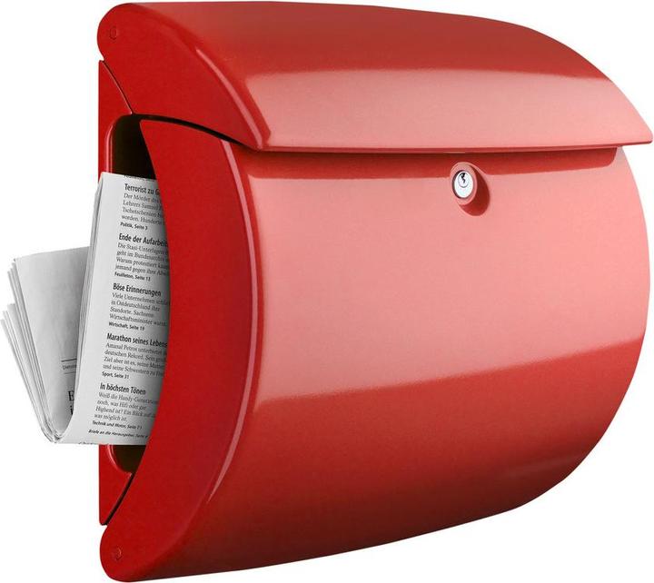 Actual product image Burg Wächter PIANO 886 R plastic letterbox
