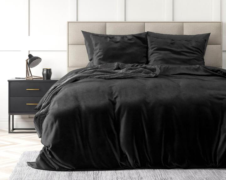 Actual product image Sleeptime Duvet cover velvet plain (Duvet cover, 200 x 220 cm)