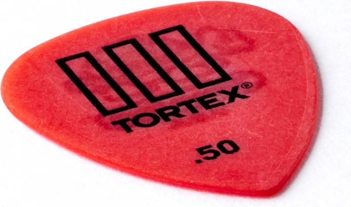 Image du produit Dunlop Tortex TIII Rouge - 0.50 (72 x, 0.50 mm)