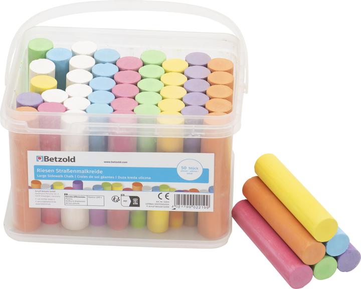 Produktbild Betzold Strassenmalkreide (Mehrfarbig, 50 x)