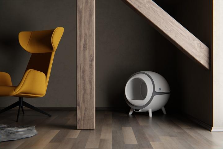 Produktbild Tesla Inteligentna kuweta dla kota Smart Cat Toilet (Katzenklo offen)