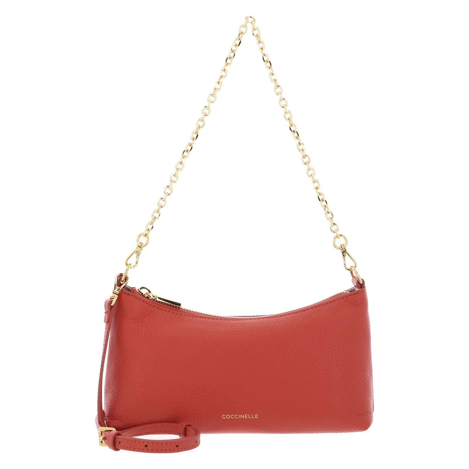 Coccinelle, Damen, Handtasche, Aura Mini Bag Grained Leather