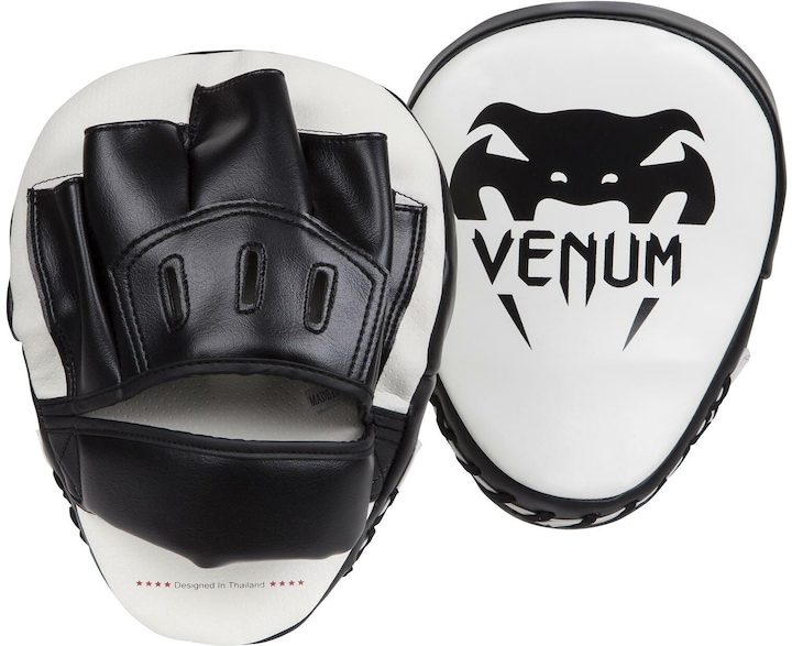 Actual product image Venum Light Focus Mitts - Ice-Black (Pair) (One size)