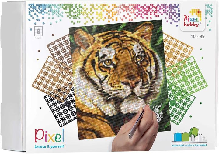 Produktbild Pixelhobby Pixel Classic 9 Basisplatten-Kit - Tiger