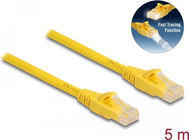 Produktbild Delock RJ45 Kabel Cat.6A U/UTP Fast Tracing 5 m (U/UTP, CAT6a, 5 m)