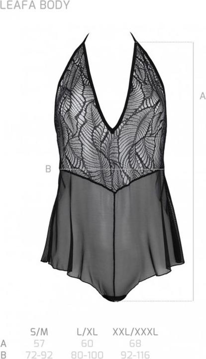 Produktbild ECO Collection Leafa Body black (S, M)