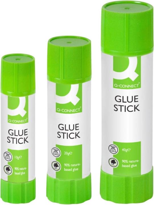 Image du produit Q-Connect Bâton de colle 40g sans solvant multicolore