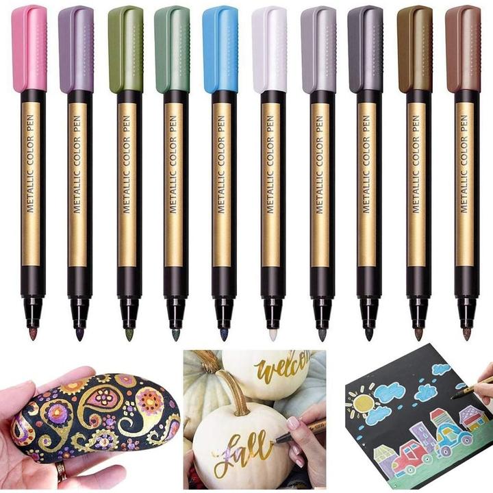 Produktbild Cbx Metallic Stifte, Textmarker 10 Stück (10x)