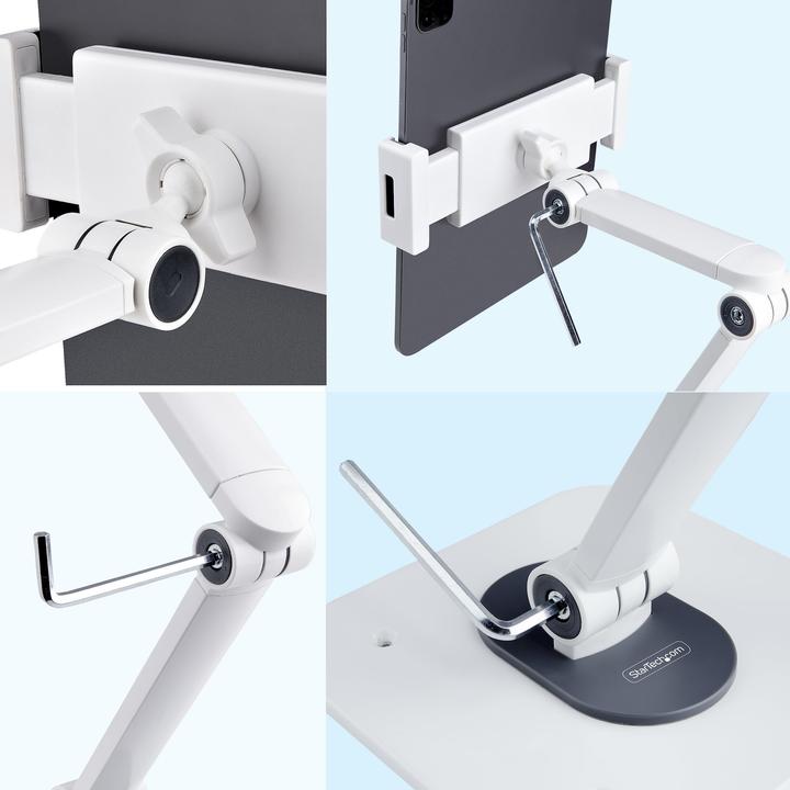 Produktbild StarTech COM Einstellbarer Tablet Tischständer - Tablet Wandhalterung bis 1 kg - Tabletständer - Tab