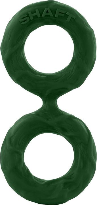 Actual product image Shaft Model D Double Cock Ring, Perfectly Merged Soft Yet Sturdy Adult Toy, Realistic Proprietary Li (5 cm)