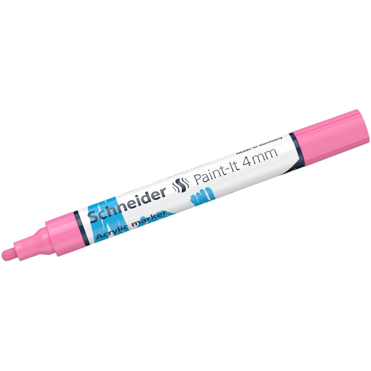 Schneider, Marker, Acrylmarker Paint-It 320 4mm pastell pink (Pastell Pink, 4 mm, 1 x)