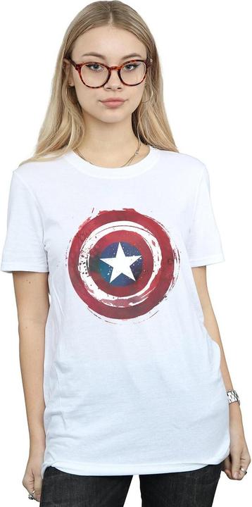 Produktbild Captain America Splatter Shield TShirt (L)