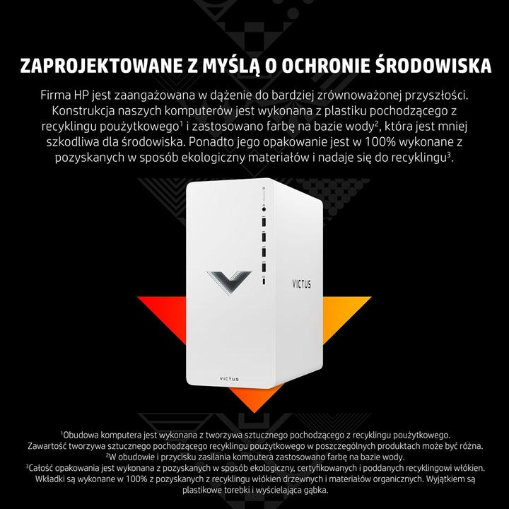 Image du produit HP Victus TG02-0089nw Ryzen 5 5600G 16GB SSD512 GeForce RTX 3060 Win11 (512 Go, 16 Go, AMD Ryzen 5 5600G, GeForce RTX 3060)