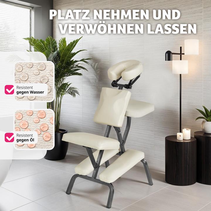 Actual product image tectake Massage chair