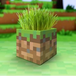 Produktbild Paladone Products Minecraft Grass Block Pen & Plant Pot