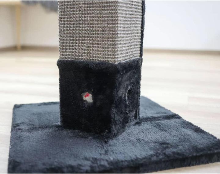 Produktbild Kerbl Kratzsäule 4-Corner (80 cm, Schwarz)