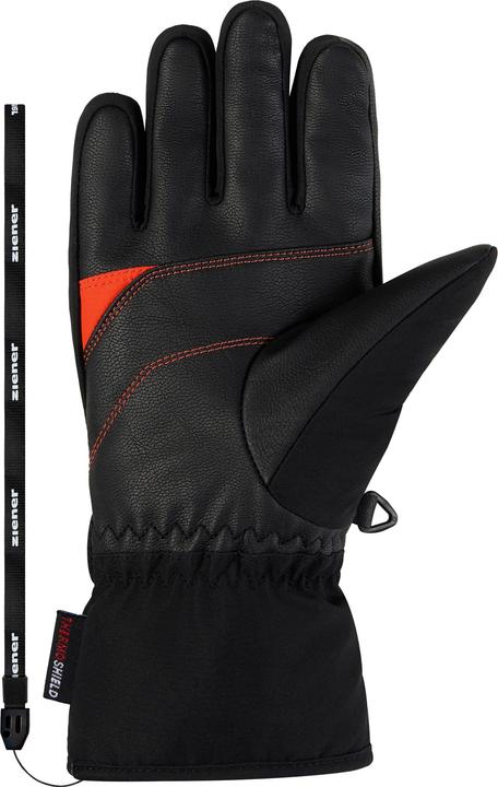 Guanti Sci Ziener Lando Junior - Unisex Bambini, Impermeabili E Caldi 635897