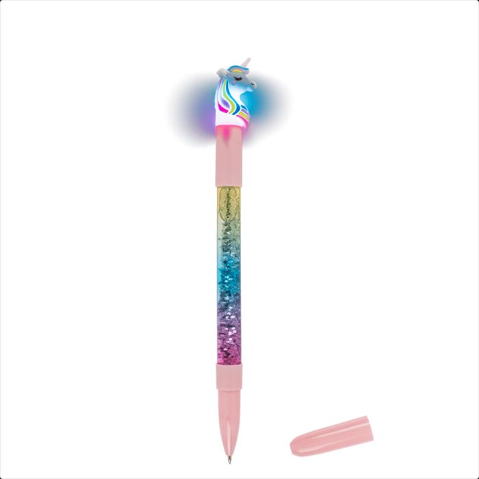 Produktbild Out of the blue Ootb - Kugelschreiber Einhorn mit Glitter und LED (1 x)