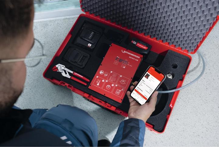 Produktbild Rothenberger Prüfkompressor ROTEST AIR (3 Bar)