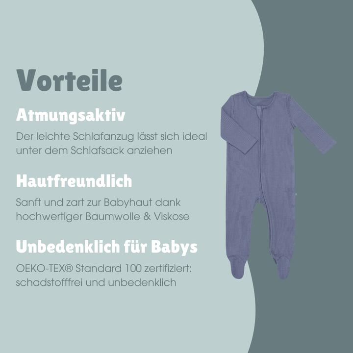 Produktbild Emma & noah Schlafanzug mit Füssen (62)