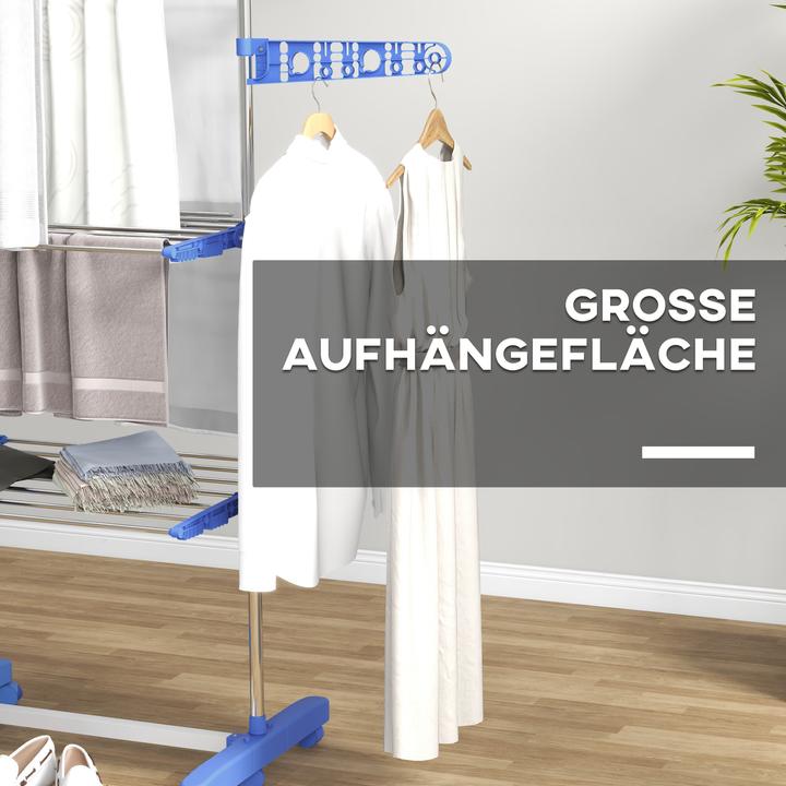 Actual product image Homcom Wäscheständer mit Kleiderhaken