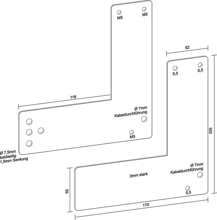 Immagine prodotto MSL Piastra di montaggio per il controller EH Exit